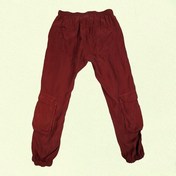 Johnny Was‎ Ramble Cargo Pull On Pants Women's S Burnt Orange - Picture 2 of 5
